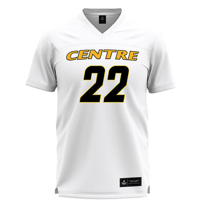 Centre College - NCAA Women's Lacrosse : Mary Haley - White Lacrosse Jersey-0