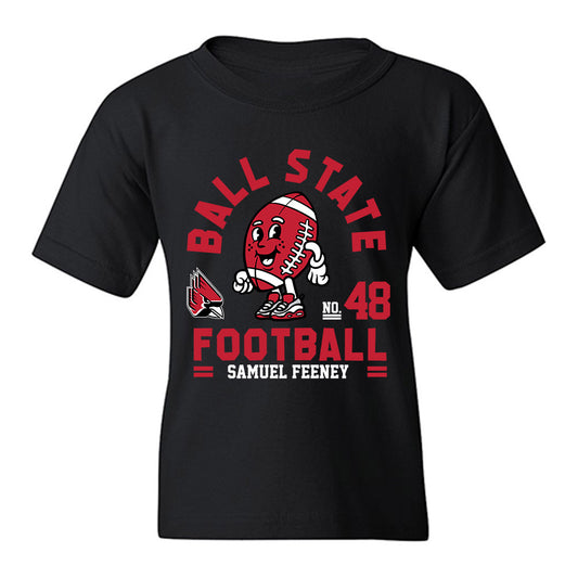 Ball State - NCAA Football : Samuel Feeney - Fashion Shersey Youth T-Shirt-0