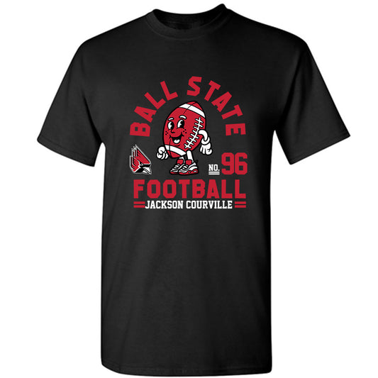 Ball State - NCAA Football : Jackson Courville - T-Shirt Fashion Shersey