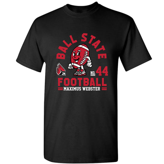 Ball State - NCAA Football : Maximus Webster - Fashion Shersey T-Shirt-0