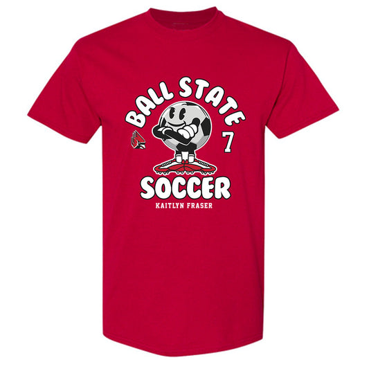 Ball State - NCAA Women's Soccer : Kaitlyn Fraser - T-Shirt Fashion Shersey