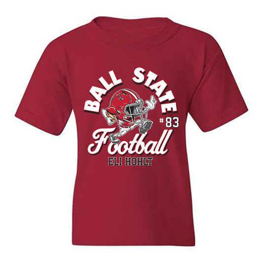 Ball State - NCAA Football : Eli Hohlt - Fashion Shersey Youth T-Shirt-0
