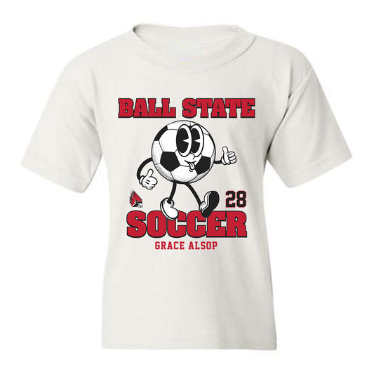 Ball State - NCAA Women's Soccer : Grace Alsop - Youth T-Shirt Fashion Shersey