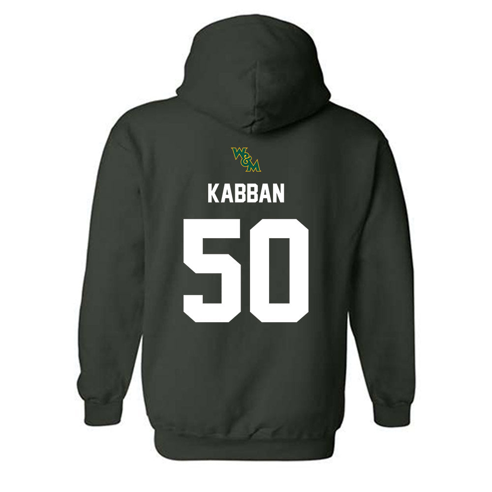 William & Mary - NCAA Football : Michael Kabban - Hooded Sweatshirt-1