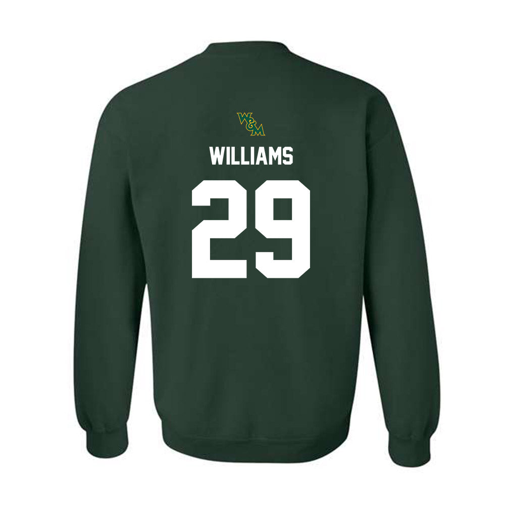 William & Mary - NCAA Football : Elijah Williams - Crewneck Sweatshirt-1