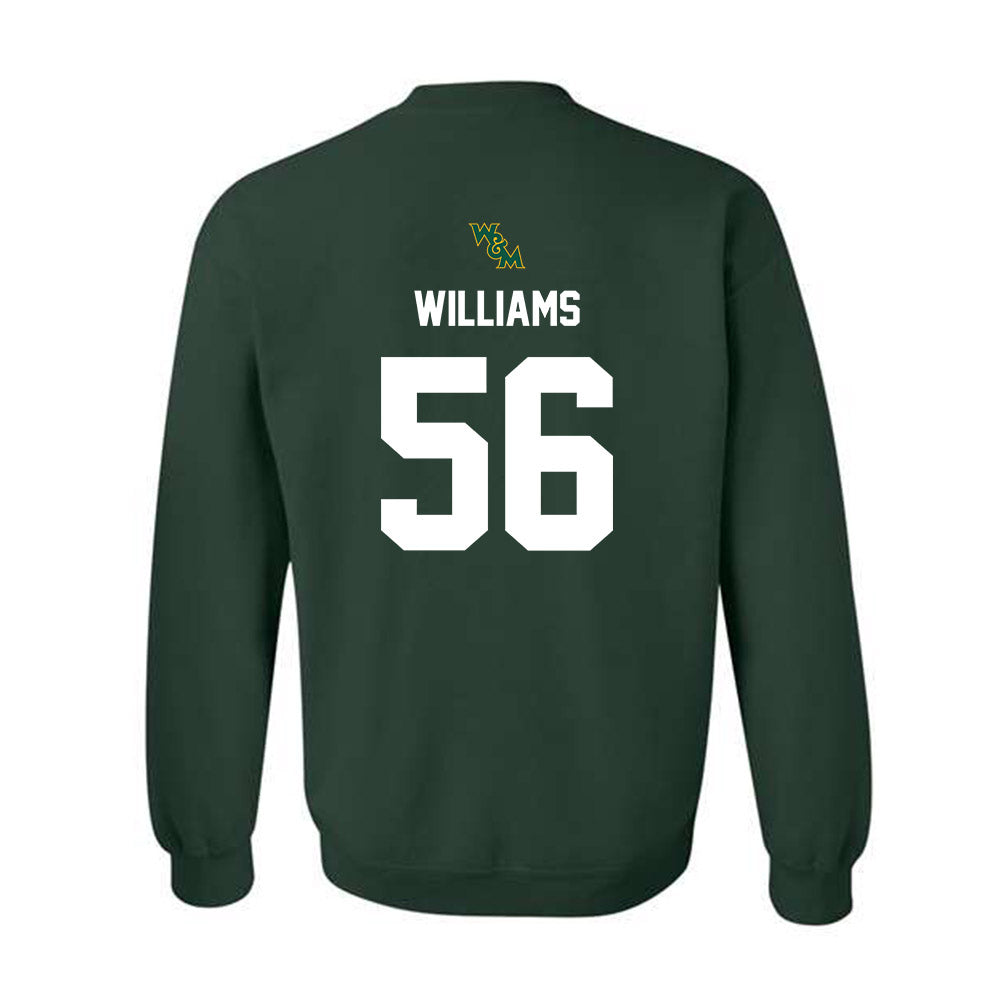 William & Mary - NCAA Football : Joseph Williams - Crewneck Sweatshirt-1