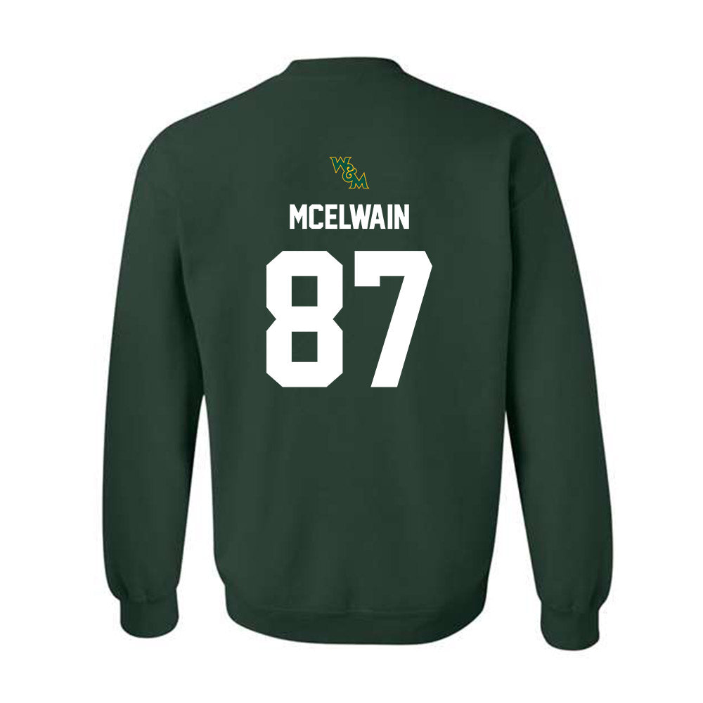 William & Mary - NCAA Football : Sean McElwain - Crewneck Sweatshirt-1