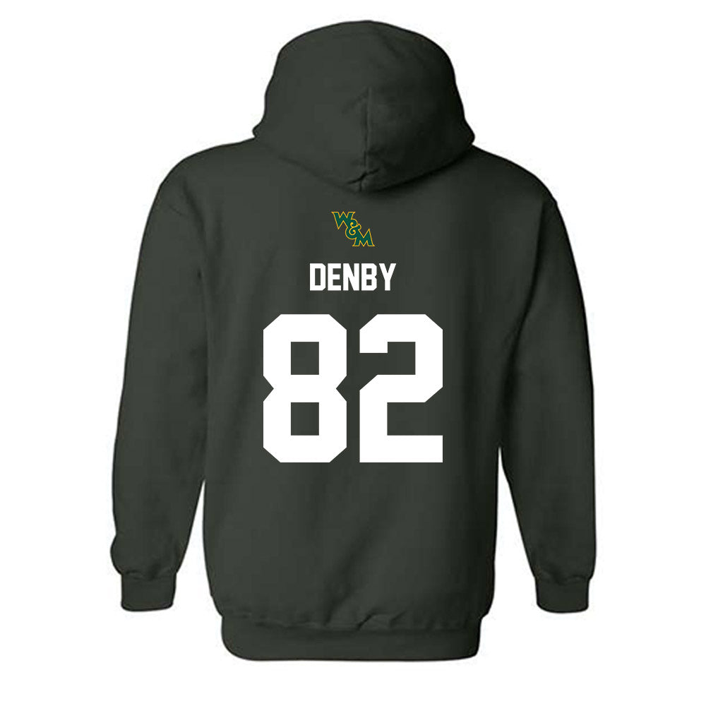 William & Mary - NCAA Football : Benny Denby - Hooded Sweatshirt-1