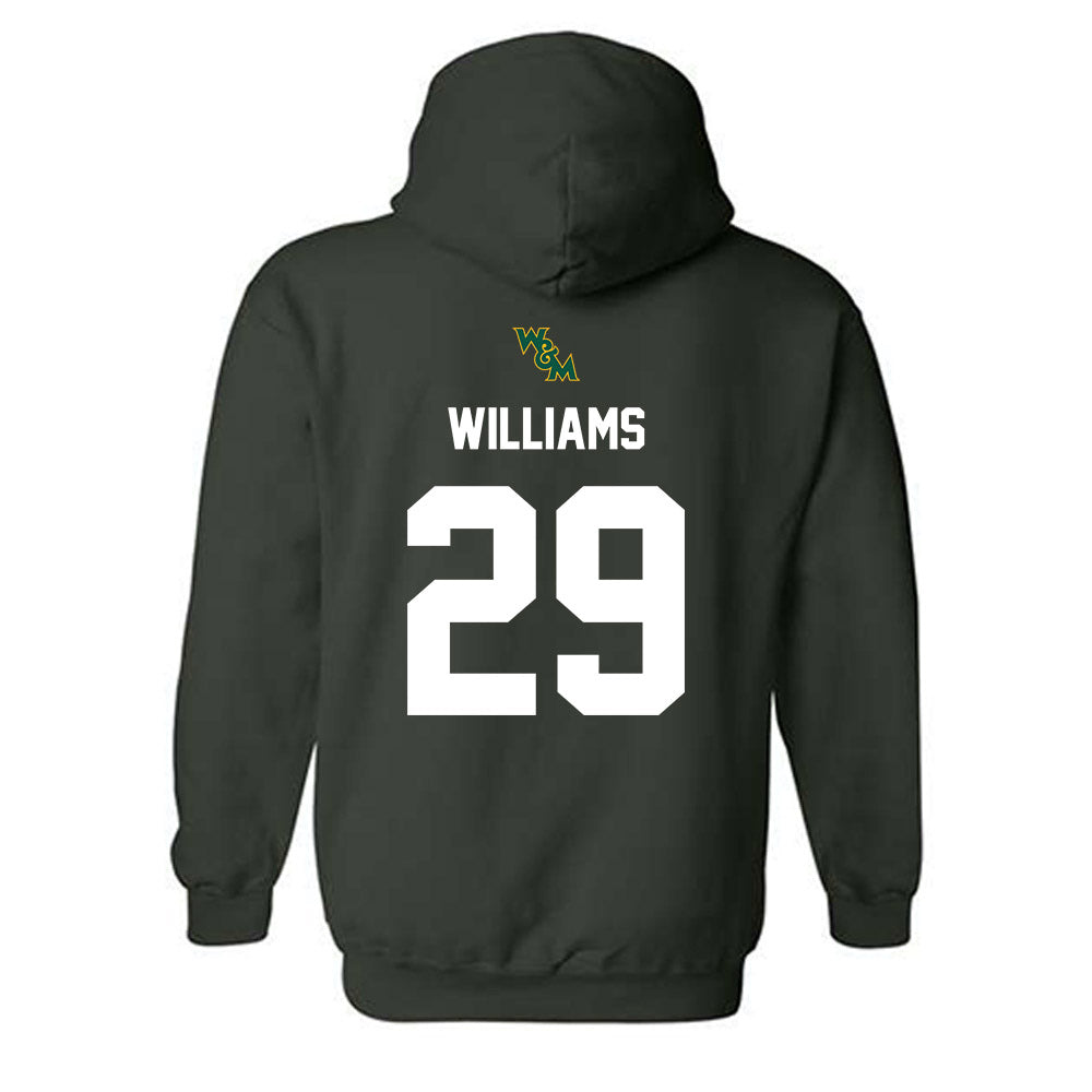 William & Mary - NCAA Football : Elijah Williams - Hooded Sweatshirt-1