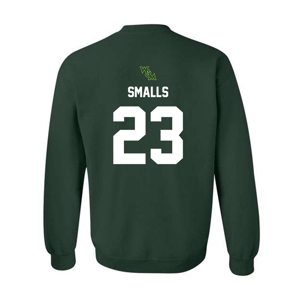 William & Mary - NCAA Football : Brayden Smalls - Crewneck Sweatshirt-1