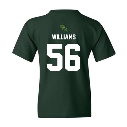 William & Mary - NCAA Football : Joseph Williams - Youth T-Shirt-1