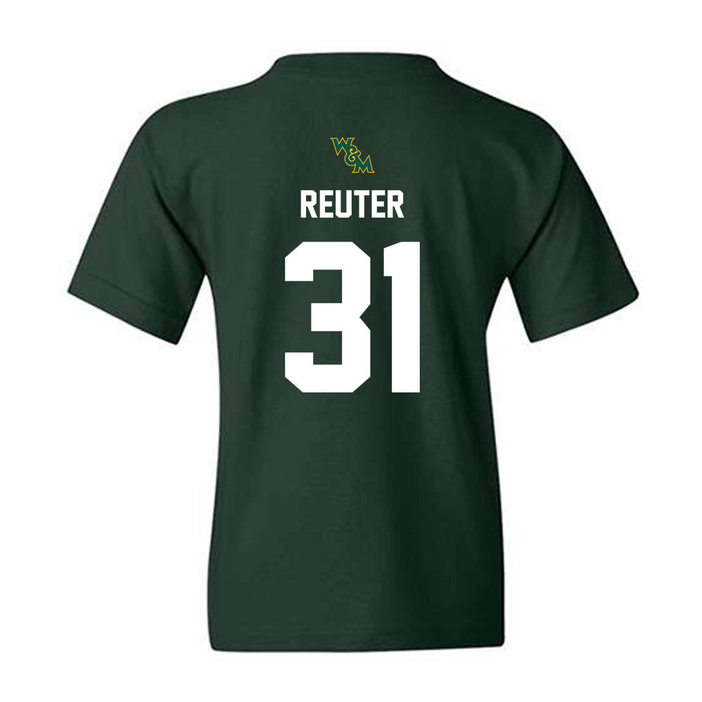 William & Mary - NCAA Football : Jack Reuter - Youth T-Shirt-1