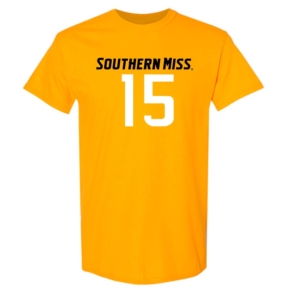 Southern Miss - NCAA Football : Kyle Davis - Replica Shersey T-Shirt-0