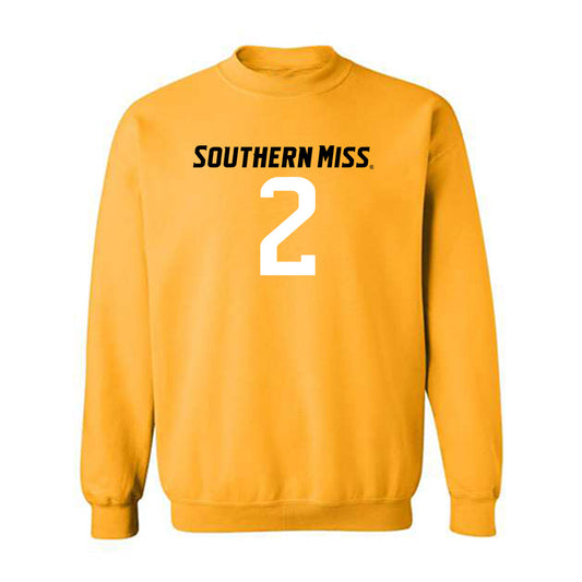 Southern Miss - NCAA Football : TyChaun Chapman - Replica Shersey Crewneck Sweatshirt-0