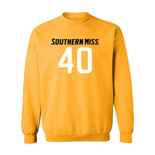 Southern Miss - NCAA Football : Creighton Wilbanks - Replica Shersey Crewneck Sweatshirt-0