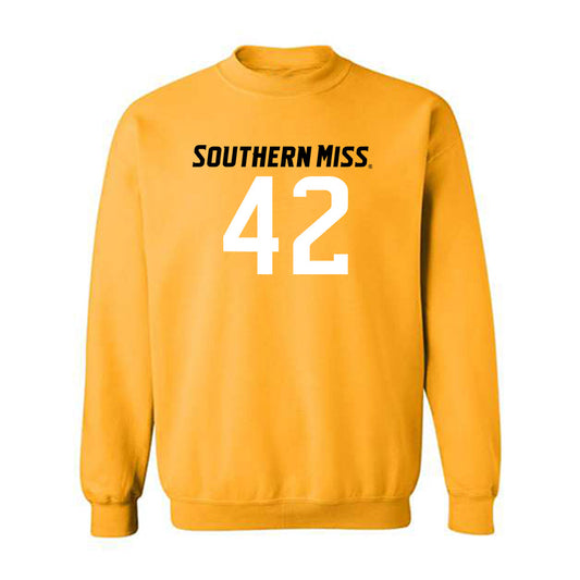 Southern Miss - NCAA Football : Cannon McClain - Replica Shersey Crewneck Sweatshirt-0