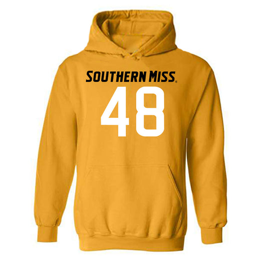 Southern Miss - NCAA Football : Colin Kapilovic - Replica Shersey Hooded Sweatshirt-0