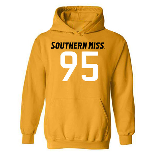 Southern Miss - NCAA Football : Mason Clinton - Replica Shersey Hooded Sweatshirt-0