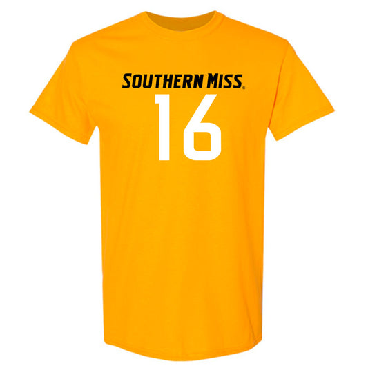 Southern Miss - NCAA Football : Denzel Gardner - Replica Shersey T-Shirt-0