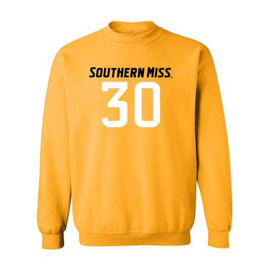 Southern Miss - NCAA Football : Andrew Tate - Replica Shersey Crewneck Sweatshirt-0
