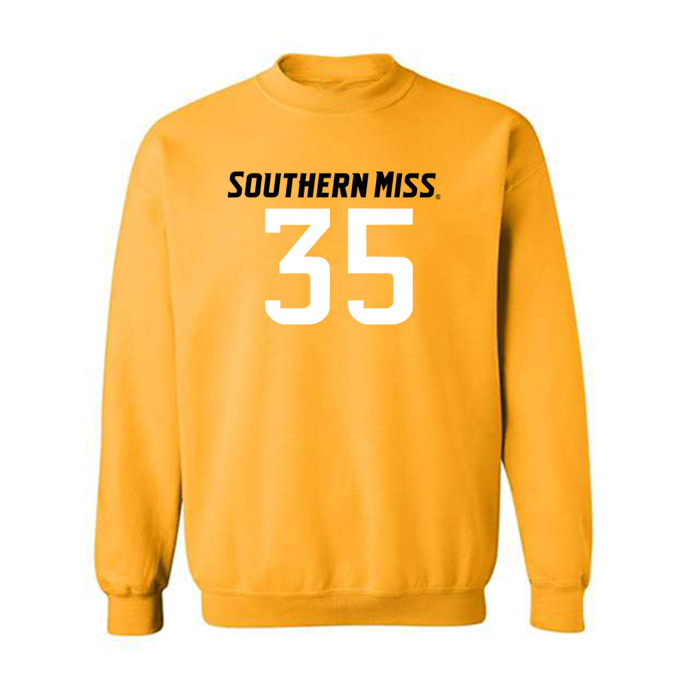 Southern Miss - NCAA Football : Christopher Jones - Replica Shersey Crewneck Sweatshirt-0