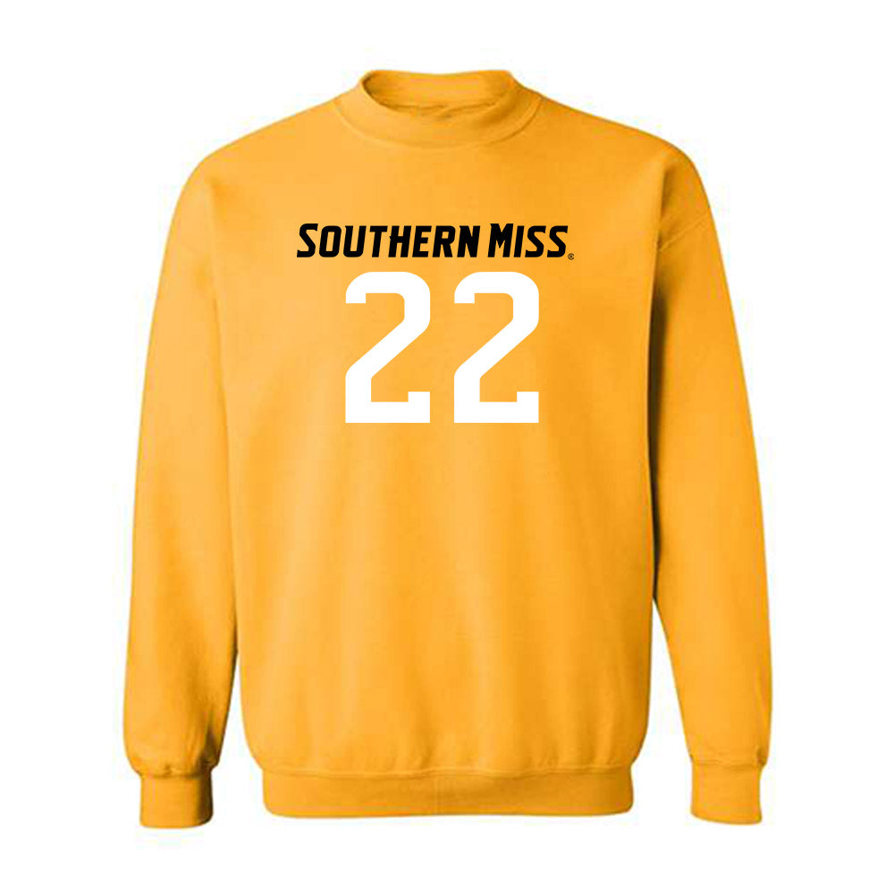 Southern Miss - NCAA Football : Corey Myrick - Replica Shersey Crewneck Sweatshirt-0