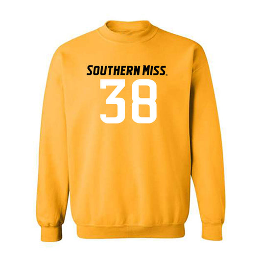 Southern Miss - NCAA Football : Zion Edwards - Replica Shersey Crewneck Sweatshirt-0