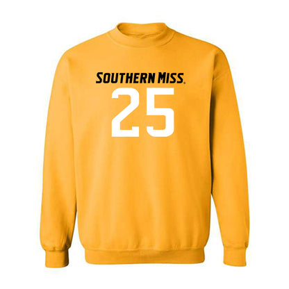 Southern Miss - NCAA Football : Tre'Mon Henry - Crewneck Sweatshirt Replica Shersey
