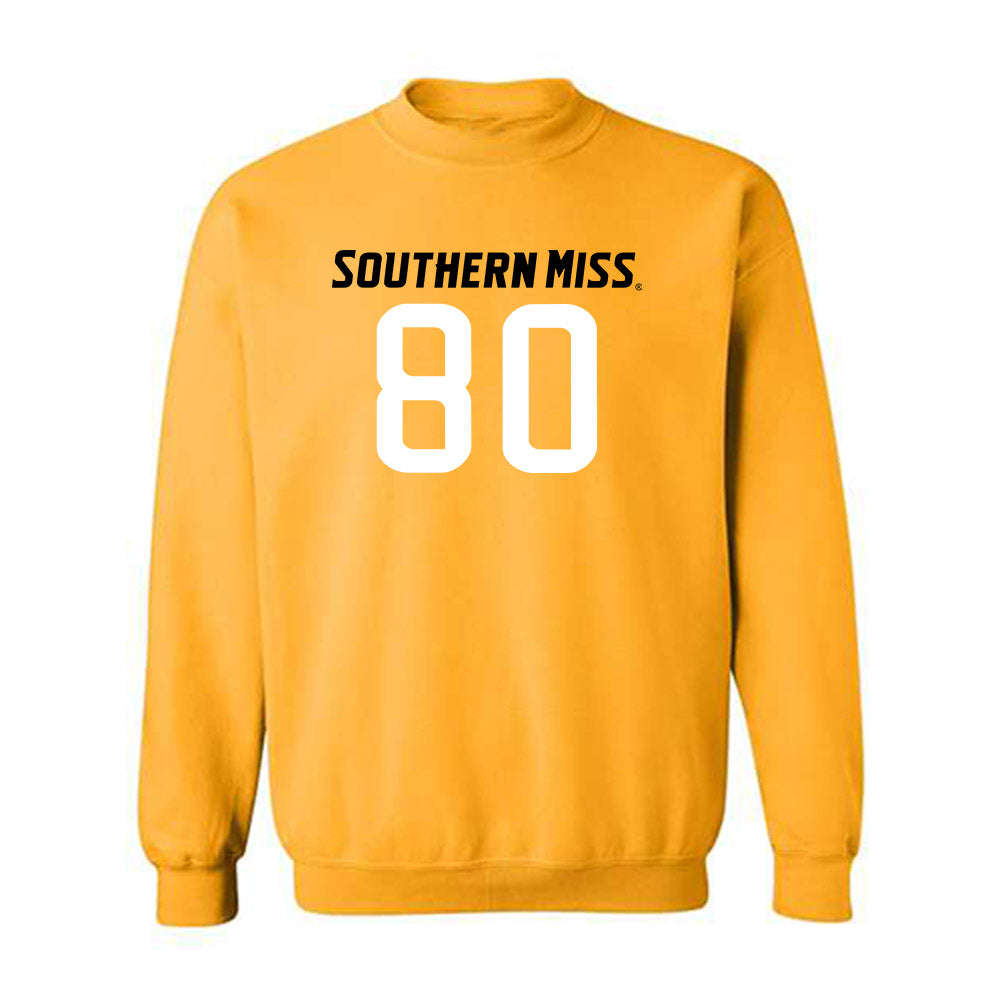 Southern Miss - NCAA Football : Zavian Hales - Replica Shersey Crewneck Sweatshirt-0