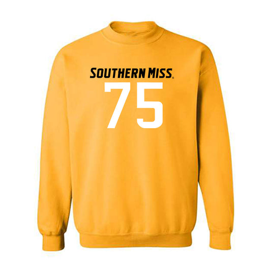 Southern Miss - NCAA Football : Hayes Creel - Replica Shersey Crewneck Sweatshirt-0