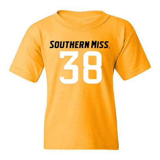 Southern Miss - NCAA Football : Zion Edwards - Replica Shersey Youth T-Shirt-0