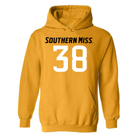 Southern Miss - NCAA Football : Zion Edwards - Replica Shersey Hooded Sweatshirt-0