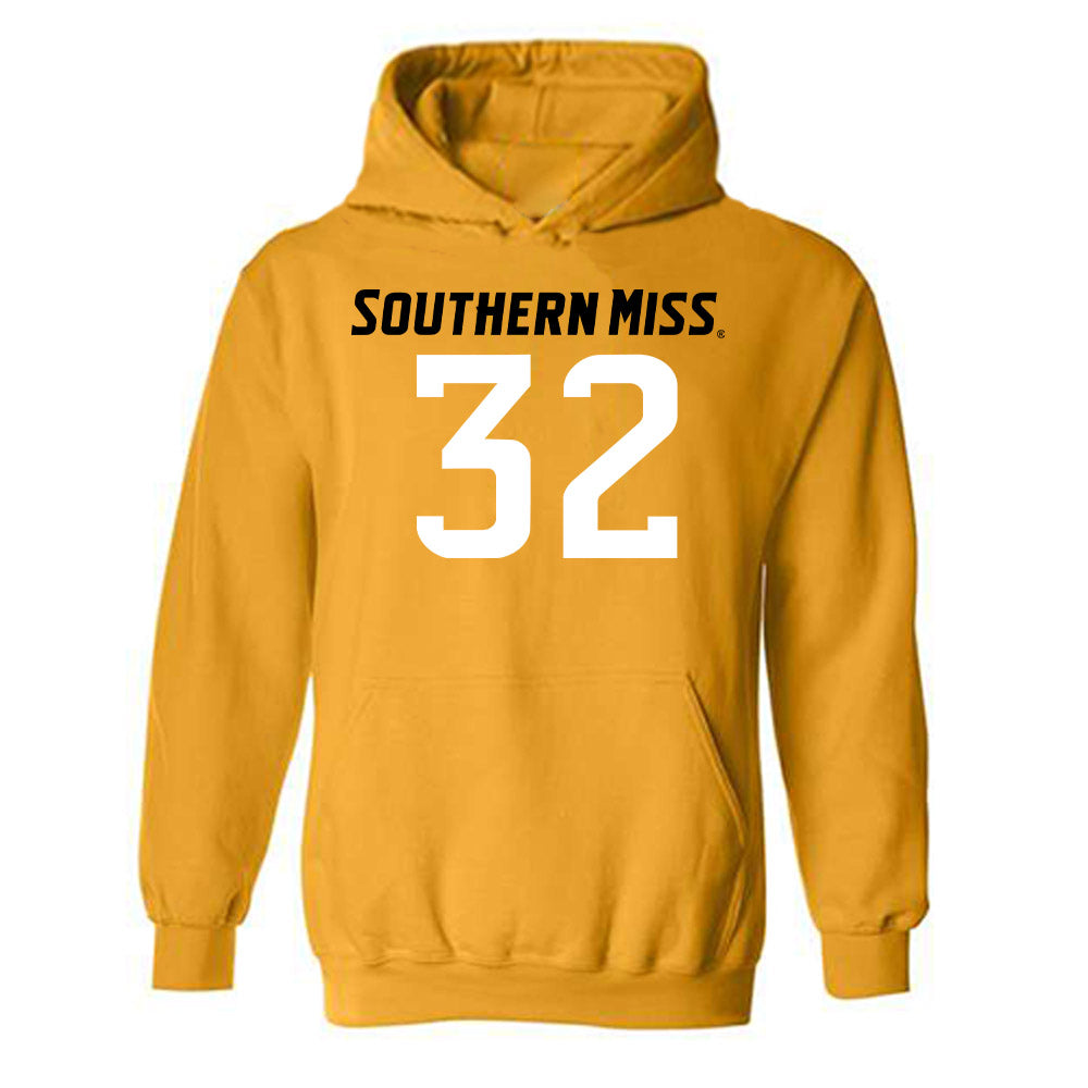 Southern Miss - NCAA Football : Fredrick Nicholson - Replica Shersey Hooded Sweatshirt-0