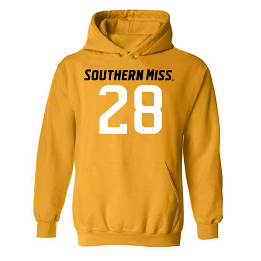Southern Miss - NCAA Football : Trevor Winton - Replica Shersey Hooded Sweatshirt-0