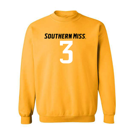 Southern Miss - NCAA Football : Ian Foster - Replica Shersey Crewneck Sweatshirt-0