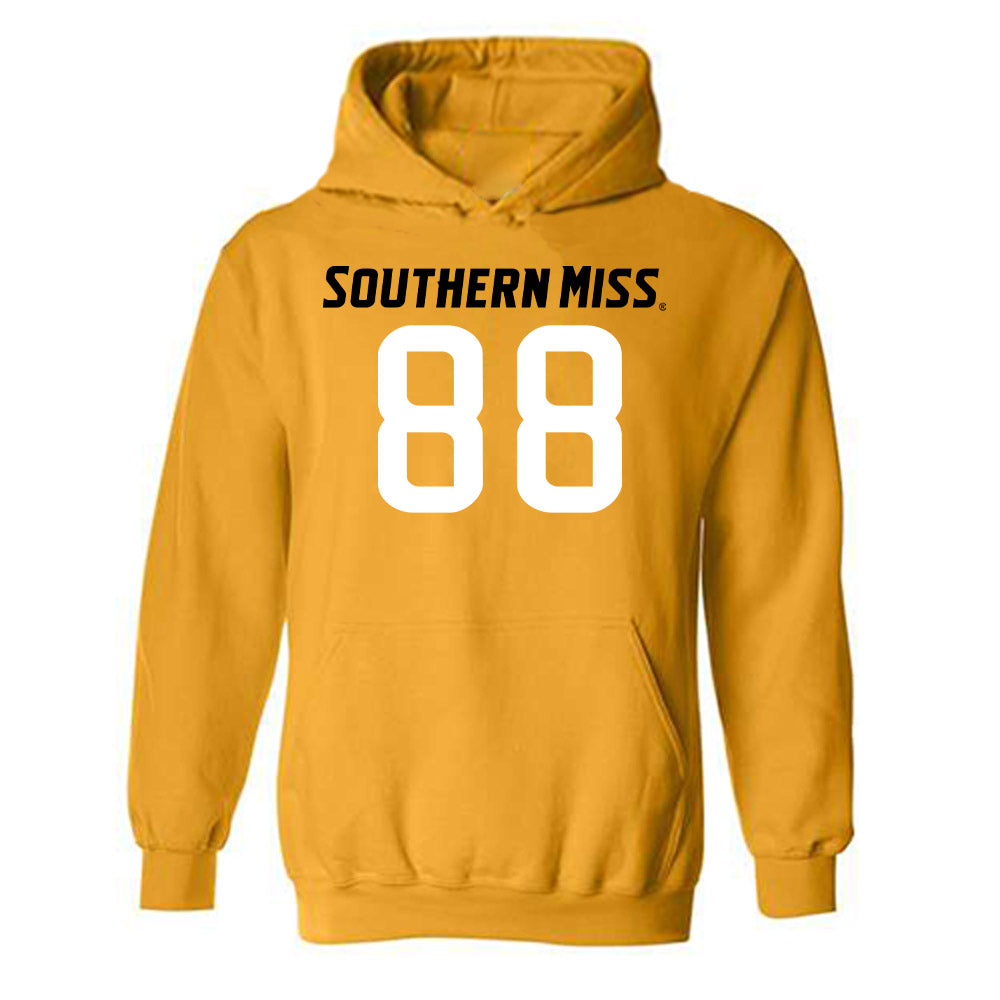 Southern Miss - NCAA Football : Terron Bedford - Replica Shersey Hooded Sweatshirt-0