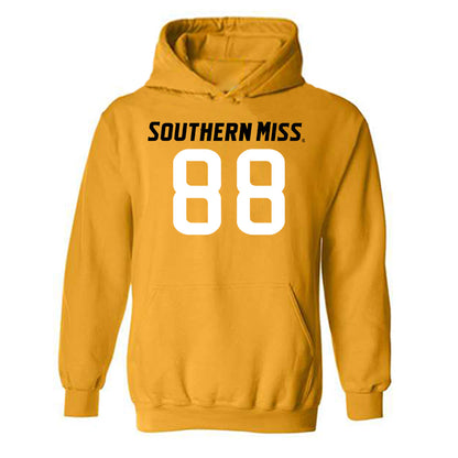 Southern Miss - NCAA Football : Terron Bedford - Replica Shersey Hooded Sweatshirt-0