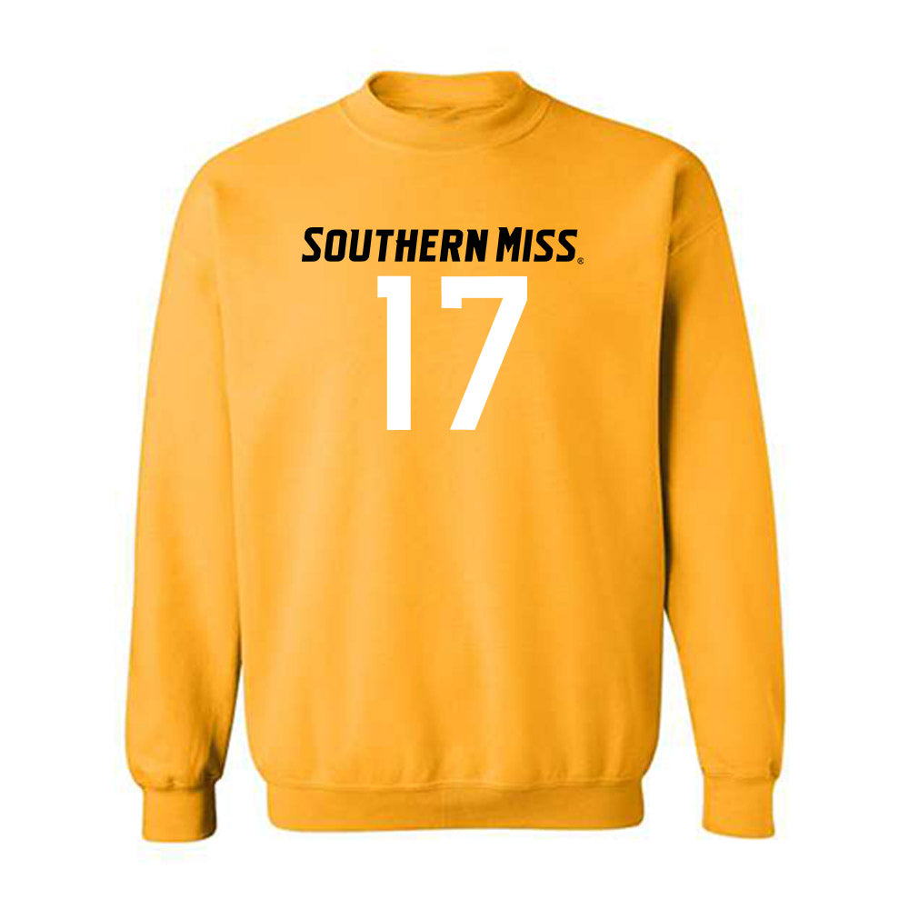 Southern Miss - NCAA Football : Kyle McCormick - Replica Shersey Crewneck Sweatshirt-0