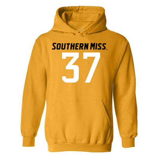 Southern Miss - NCAA Football : Eric Thomas Jr - Replica Shersey Hooded Sweatshirt-0