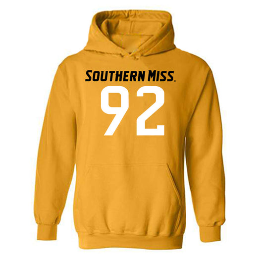 Southern Miss - NCAA Football : David Griffin - Replica Shersey Hooded Sweatshirt-0