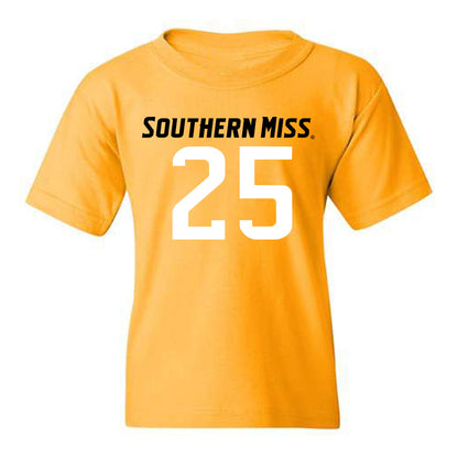 Southern Miss - NCAA Football : Tre'Mon Henry - Youth T-Shirt Replica Shersey