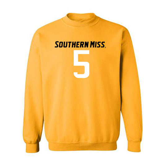 Southern Miss - NCAA Football : JJ Hawkins - Replica Shersey Crewneck Sweatshirt-0