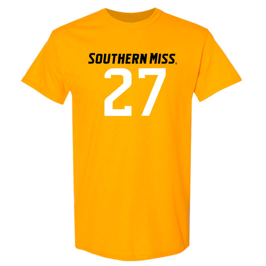 Southern Miss - NCAA Football : Malachi Henderson - Replica Shersey T-Shirt-0