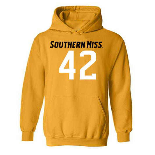 Southern Miss - NCAA Football : Cannon McClain - Replica Shersey Hooded Sweatshirt-0