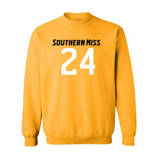 Southern Miss - NCAA Football : Josh Battle - Replica Shersey Crewneck Sweatshirt-0