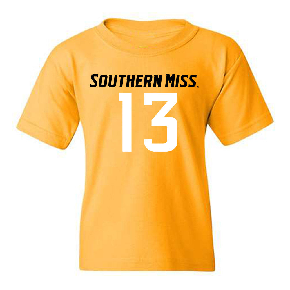 Southern Miss - NCAA Football : Mathis Haygood - Replica Shersey Youth T-Shirt-0