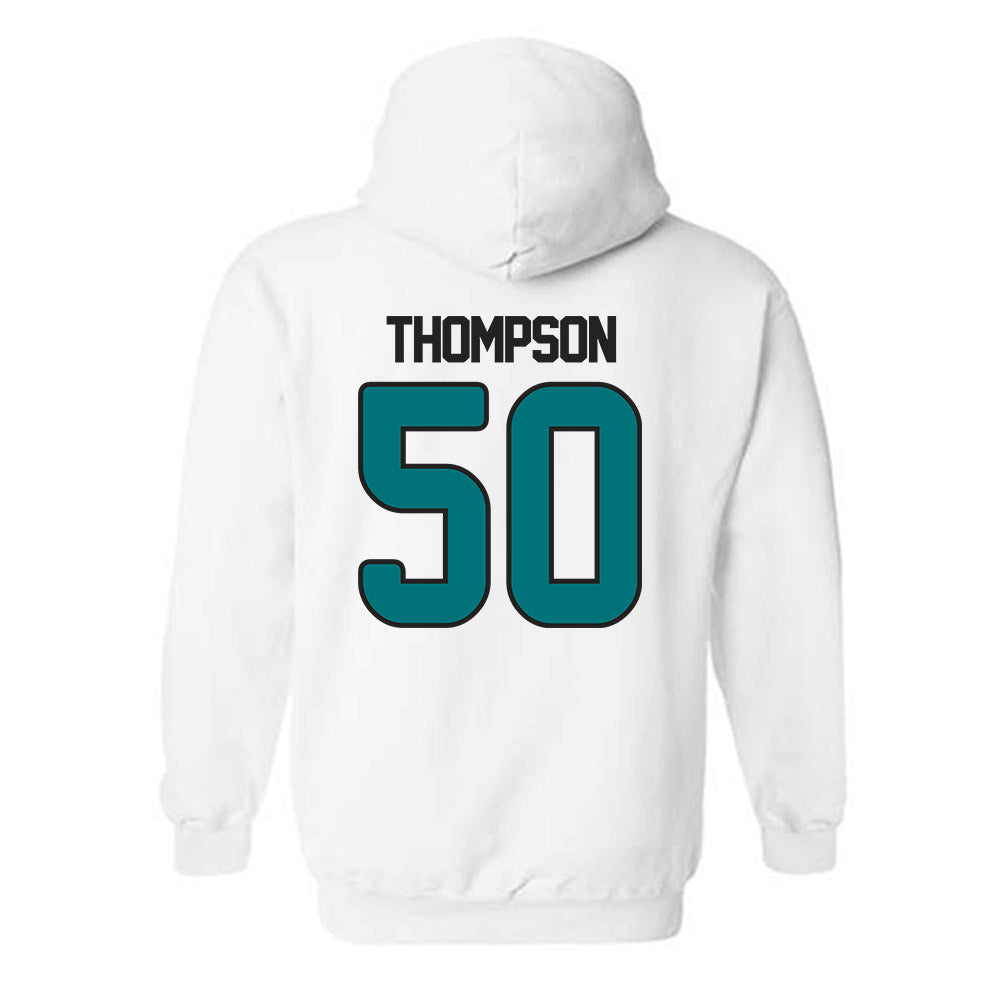 Coastal Carolina - NCAA Football : Nate Thompson - Replica Shersey Hooded Sweatshirt-1