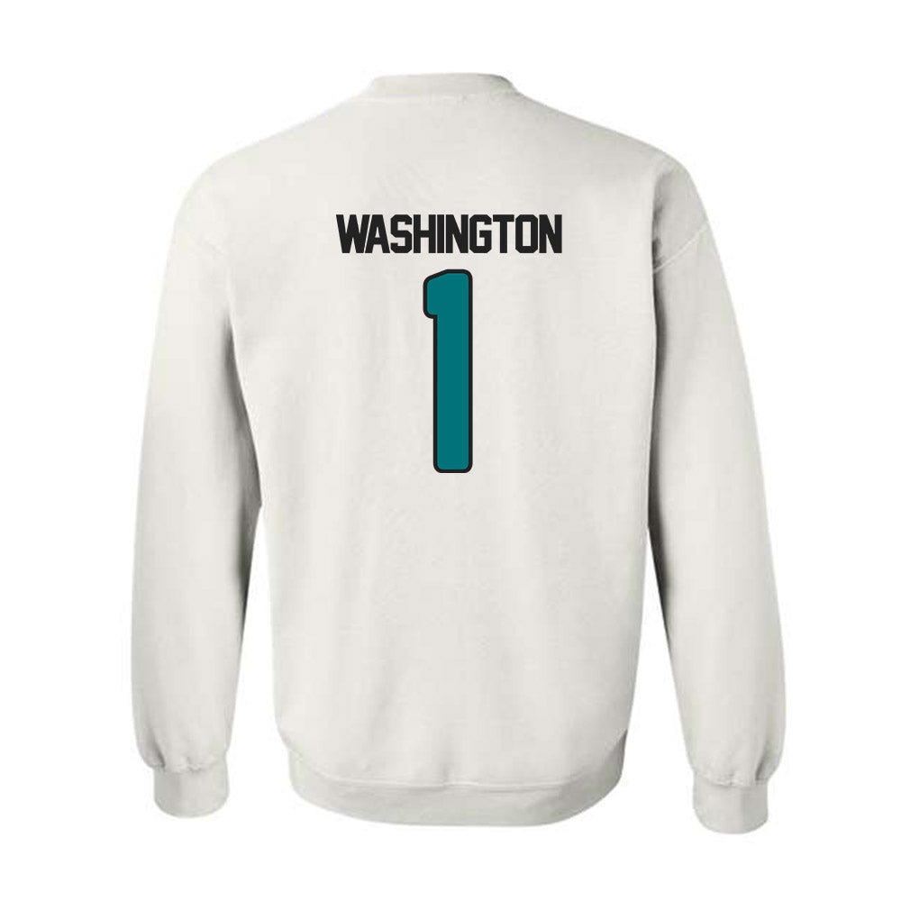 Coastal Carolina - NCAA Football : Robby Washington - Replica Shersey Crewneck Sweatshirt-1