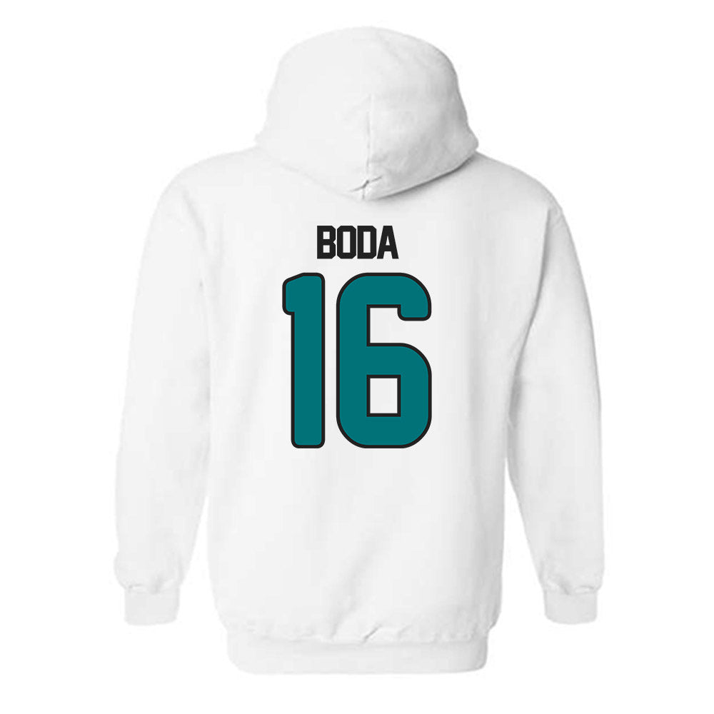 Coastal Carolina - NCAA Football : Blake Boda - Replica Shersey Hooded Sweatshirt-1