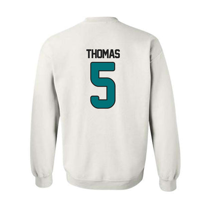 Coastal Carolina - NCAA Football : Dante Thomas - Replica Shersey Crewneck Sweatshirt-1